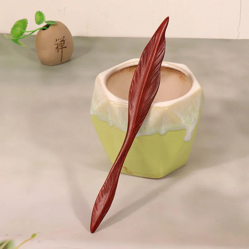 Horquilla de sándalo Retro nuevo Cheongsam chino, tocado de pelo Pan, horquilla de madera bonita de estilo antiguo de alta calidad